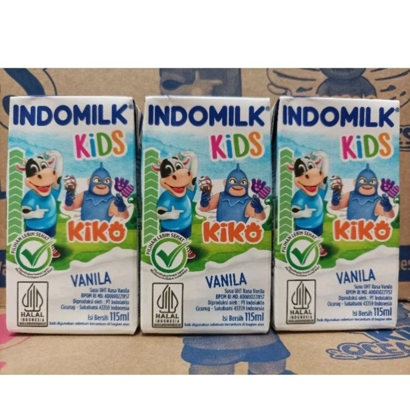 Jual indomilk kids full cream tanpa penambahan gula susu kotak mini 115 ...