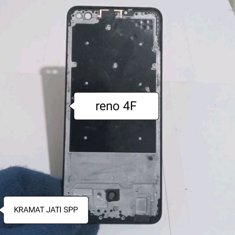 Jual FRAME TATAKAN LCD TULANG TENGAH OPPO RENO 4F | Shopee Indonesia