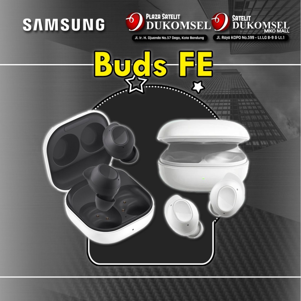 Jual Samsung Sm-r400 Glx Buds Fe Grey | Shopee Indonesia