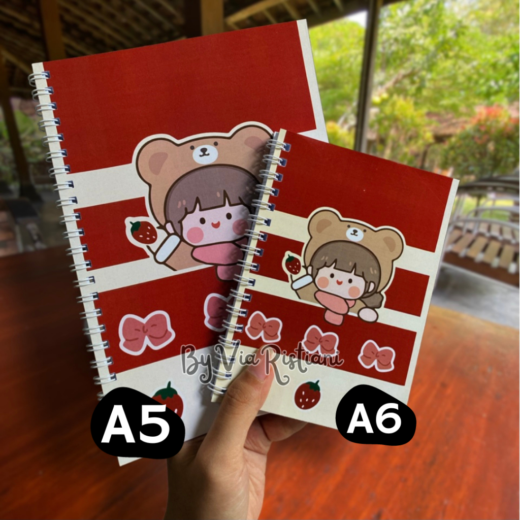 Jual NOTEBOOK NOTES BOOK KECIL A6 COLORFUL KIDS CUTE JURNAL JOURNAL ...