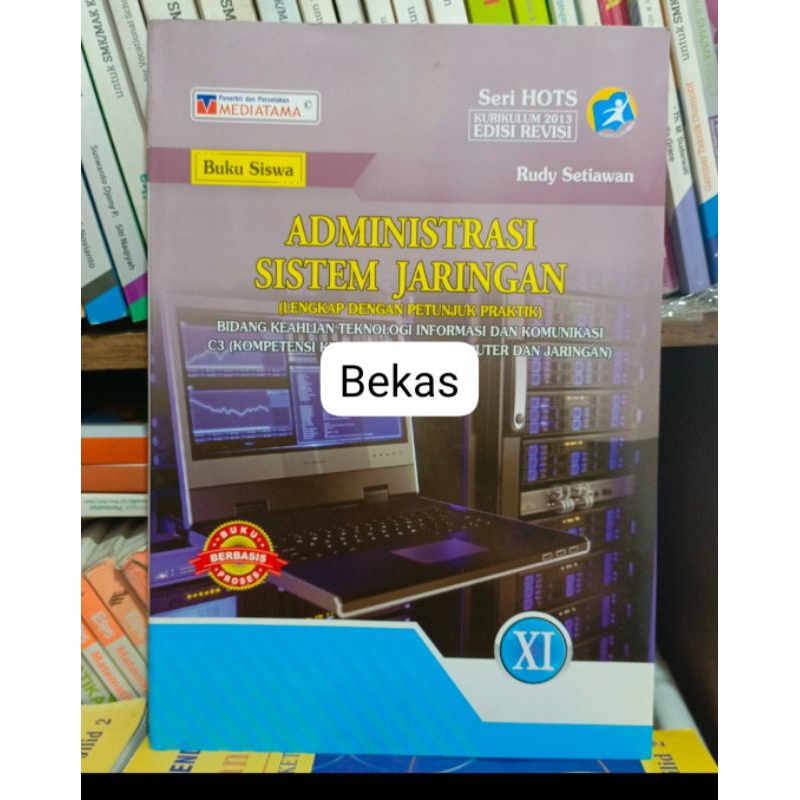 Jual Administrasi Sistem Jaringan SMK Kelas 11 XI Penerbit Mediatama ...