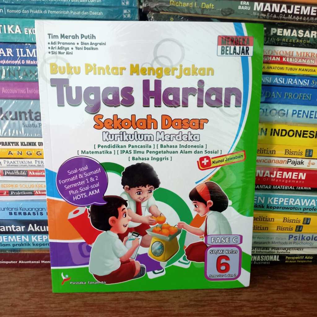 Jual Buku Pintar Mengerjakan Tugas Harian Sd Mi Kelas 1 2 3 4 5 6