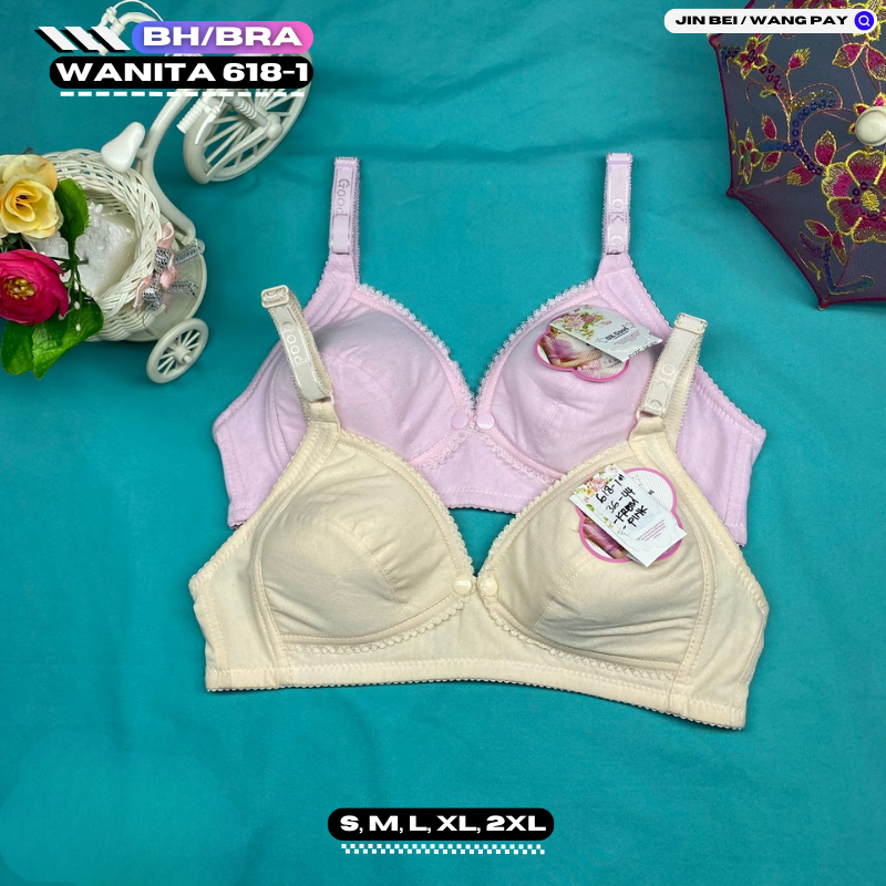 Jual BRA / BRA MENYUSUI 6181 BUSA SEDANG KAIN LEMBUT JUMBO size 3844