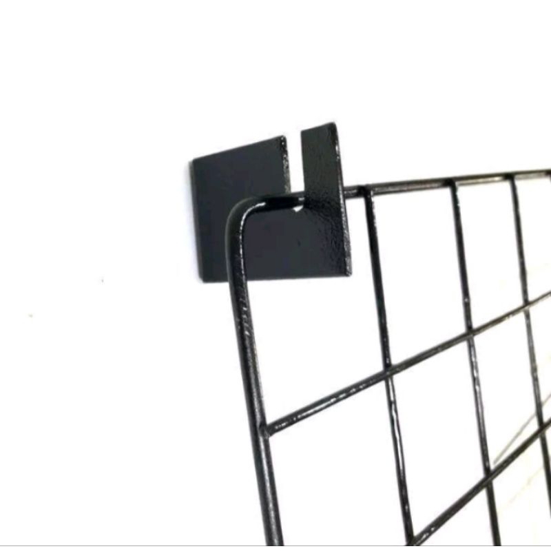 Jual Braket ram besi Dinding Wire Grid Pengait ram kawat dinding tembok ...