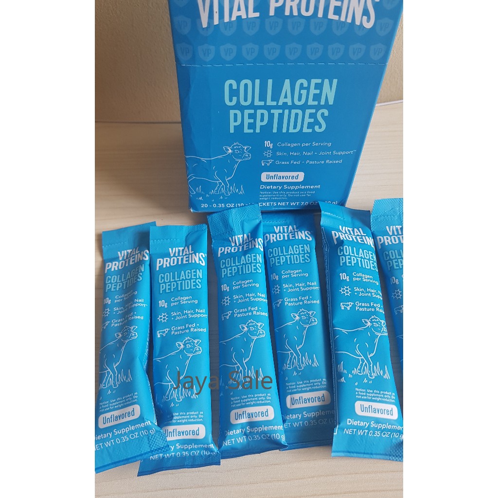 Jual Vital Proteins Collagen Peptides Sachet Kolagen Sachet Sample