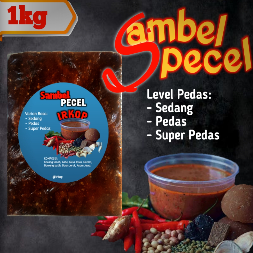 Jual Sambel Pecel 1kg | Shopee Indonesia