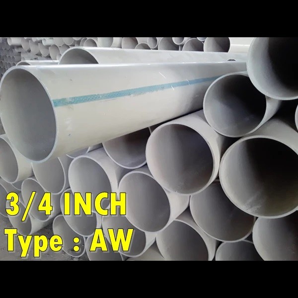 Jual PIPA PVC AW 3/4 INCH AW PANJANG 50CM | Shopee Indonesia