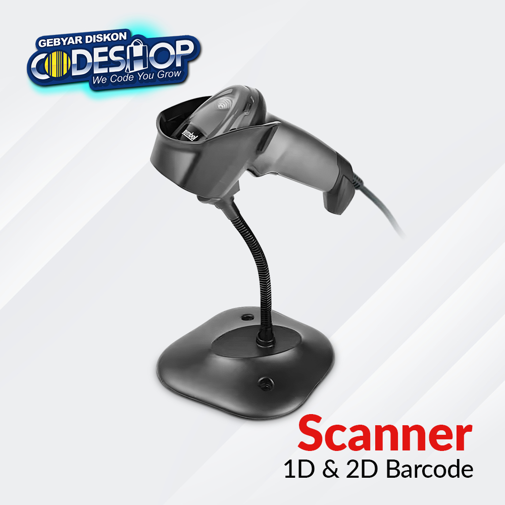 Jual Zebra Symbol DS4308 Scanner Barcode 1D 2D Imager Handheld Auto