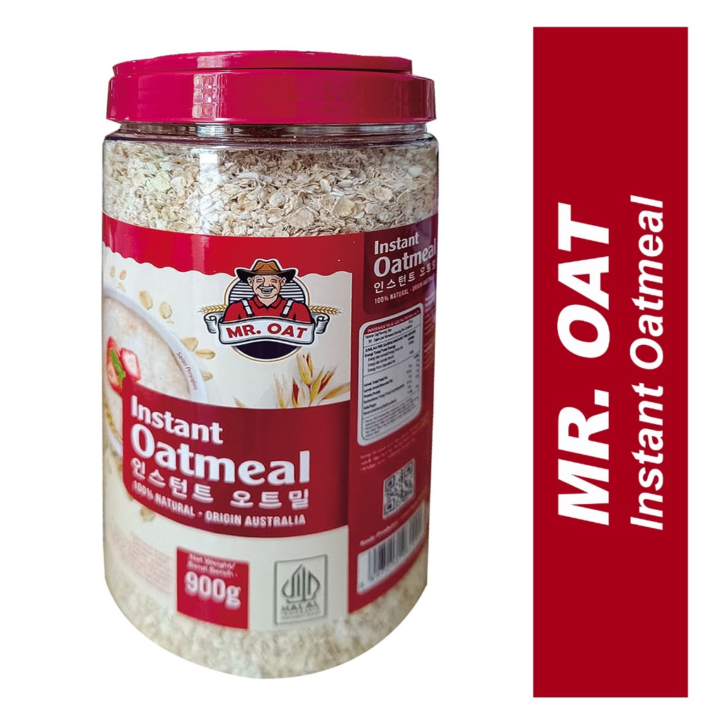 Jual MR.Oat Instant Oatmeal 900gr Jar Exp Juli 2025 ORIGIN AUSTRALIA