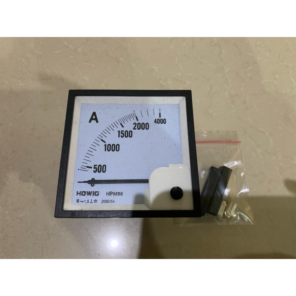 Jual AMPEREMETER HOWIG 0 - 2000A (96x 96) | Shopee Indonesia