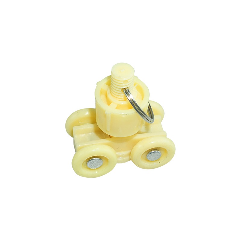 Jual EELIC RRG-4RODA Alat Gantung Roda Katrol Nilon Plastik Rel Tirai ...