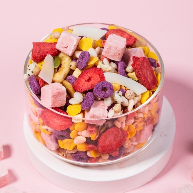 Jual OATMEAL SEREAL RASA BUAH STRAWBERRY HALAL | Shopee Indonesia
