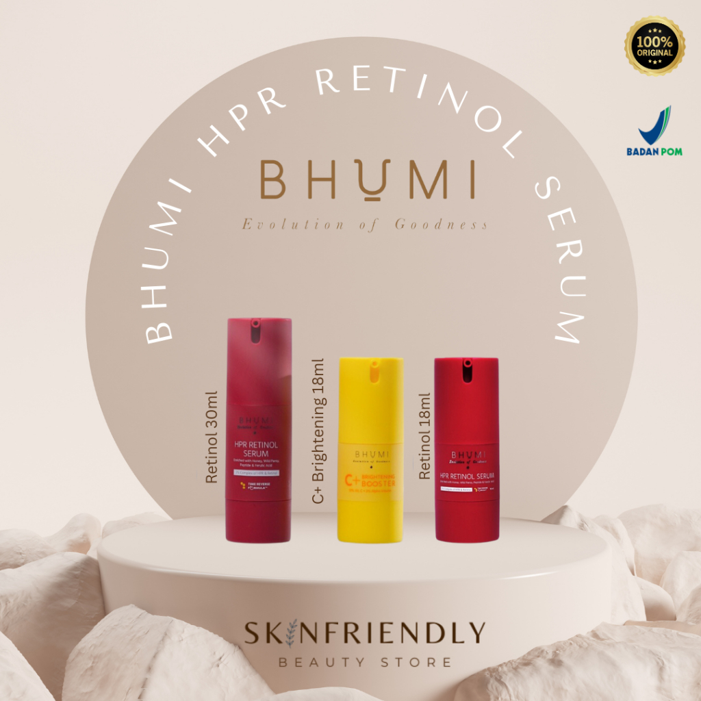 Jual [READY] Bhumi HPR Retinol Serum/ Bhumi C+ Brightening Booster