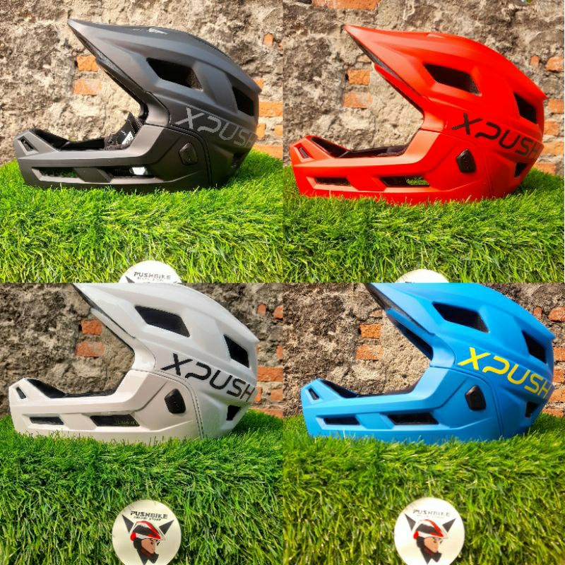 Jual HELM PUSHBIKE HELM FULL FACE XPUSH HELM FULL FACE PUSHBIKE HELM BALANCE BIKE Shopee Indonesia