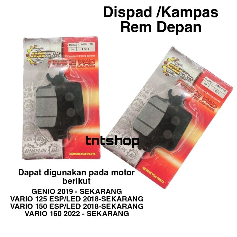 Jual Kampas Rem Cakram Depan Vario Vario Genio Vario Dispad