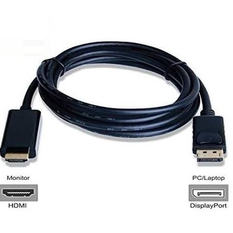 Jual Kabel Display Port DP To HDMI 1.8m | Shopee Indonesia