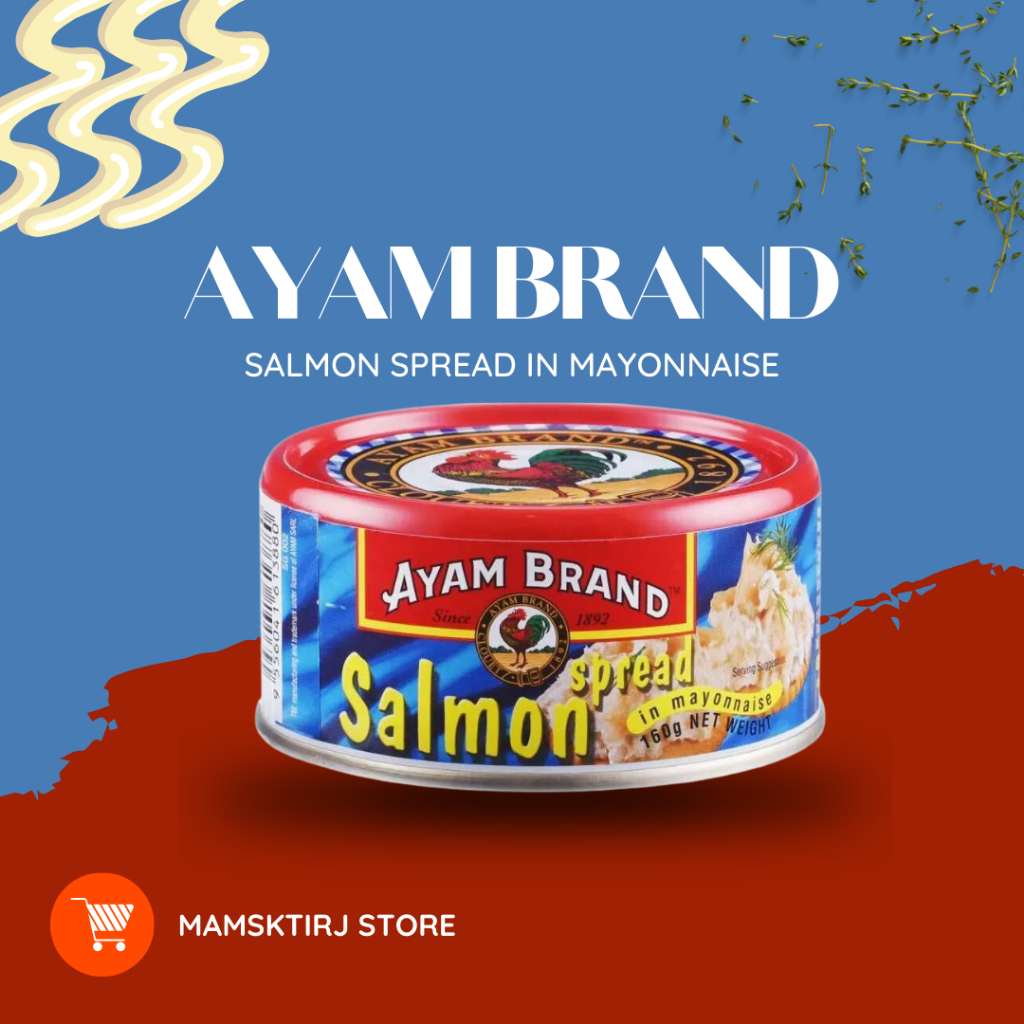 Jual AYAM BRAND SALMON SPREAD IN MAYONNAISE 160 GR Shopee Indonesia