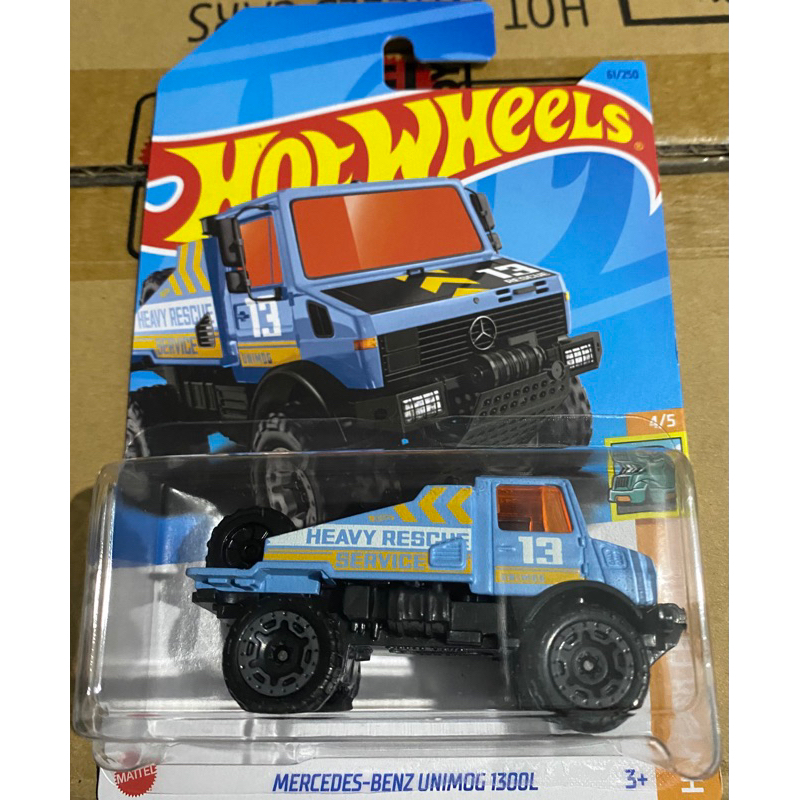 Jual Hotwheels Mercedes benz Unimog 1300 L | Shopee Indonesia