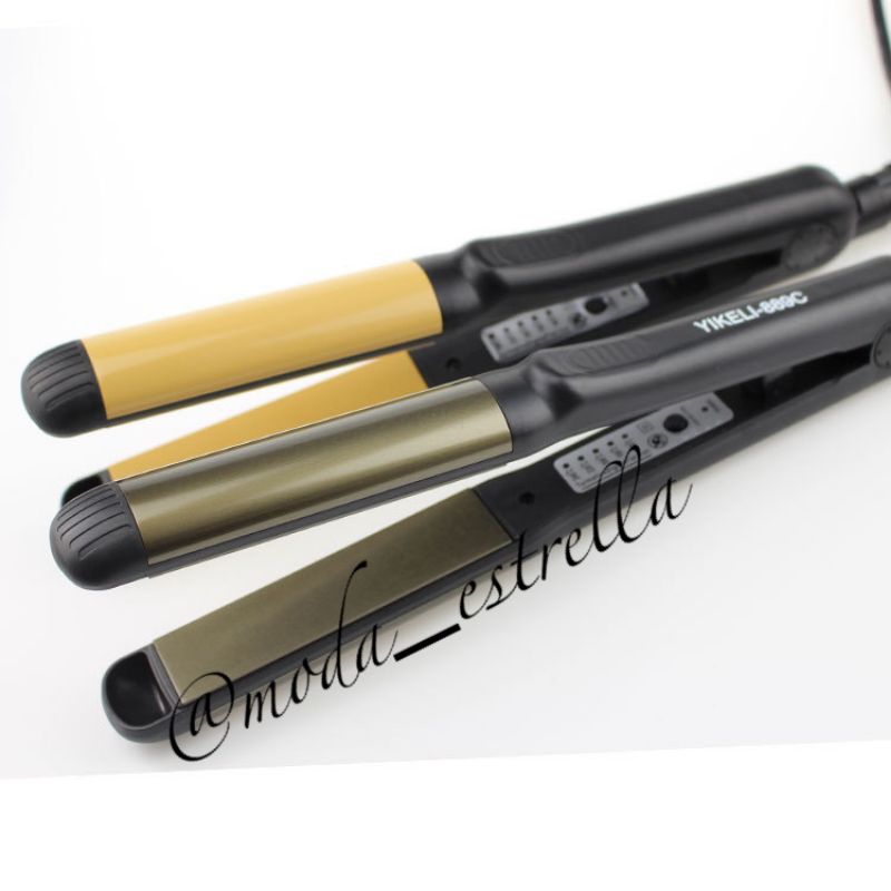 Jual CATOK YIKELI 889C ORIGINAL 100% CURL & STRAIGHT TOURMALINE GOLD ...