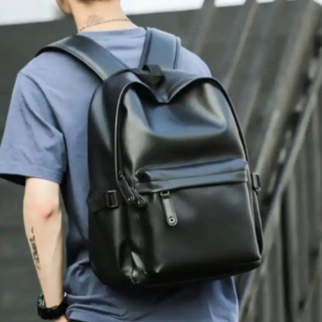 Jual BEST SELLER TAS RANSEL KULIT IMPORT PRIA & WANITA - BACKPACK ...