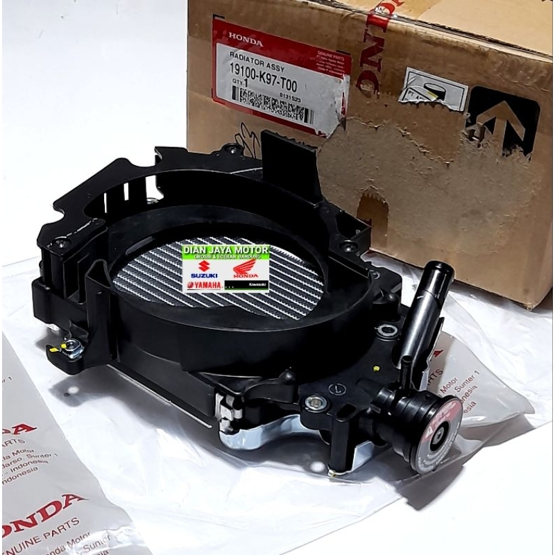 Jual Radiator Assy AHM k97 Honda PCX 150 19100-K97-T00 Original Honda ...