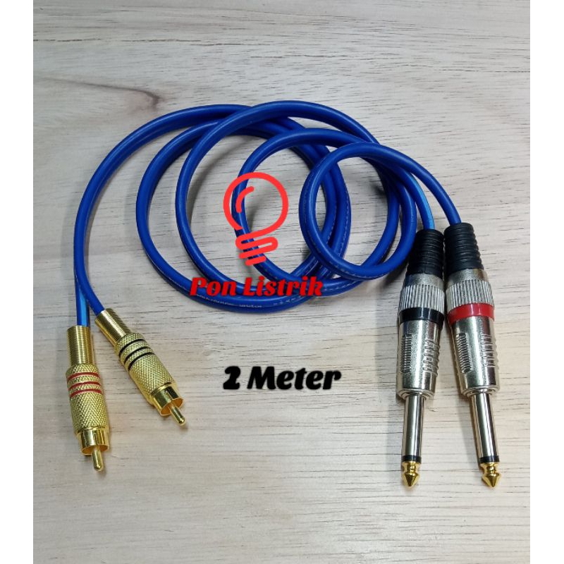 Jual Kabel RCA to Akai satu set kabel KITANI panjang 1 sampai 5 meter ...