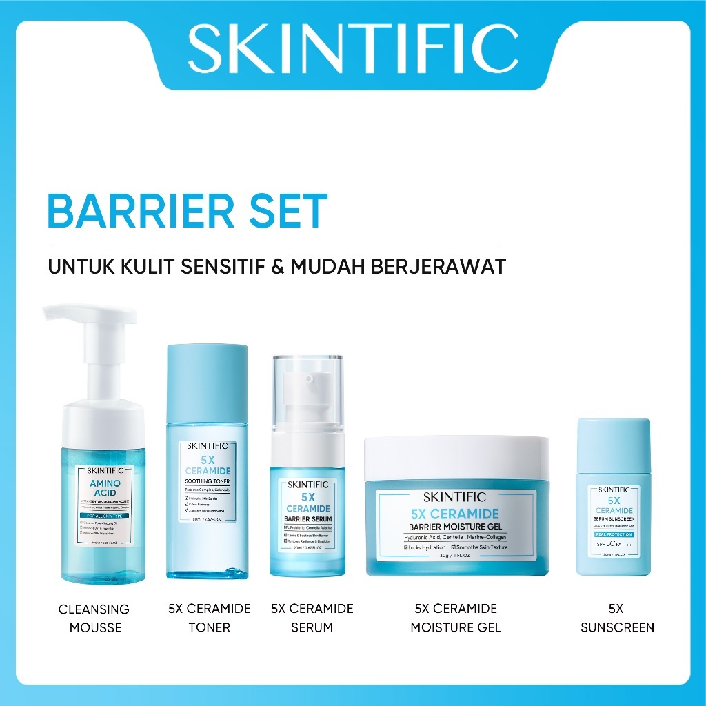 Paket Skincare Skintific Untuk Kulit Berjerawat