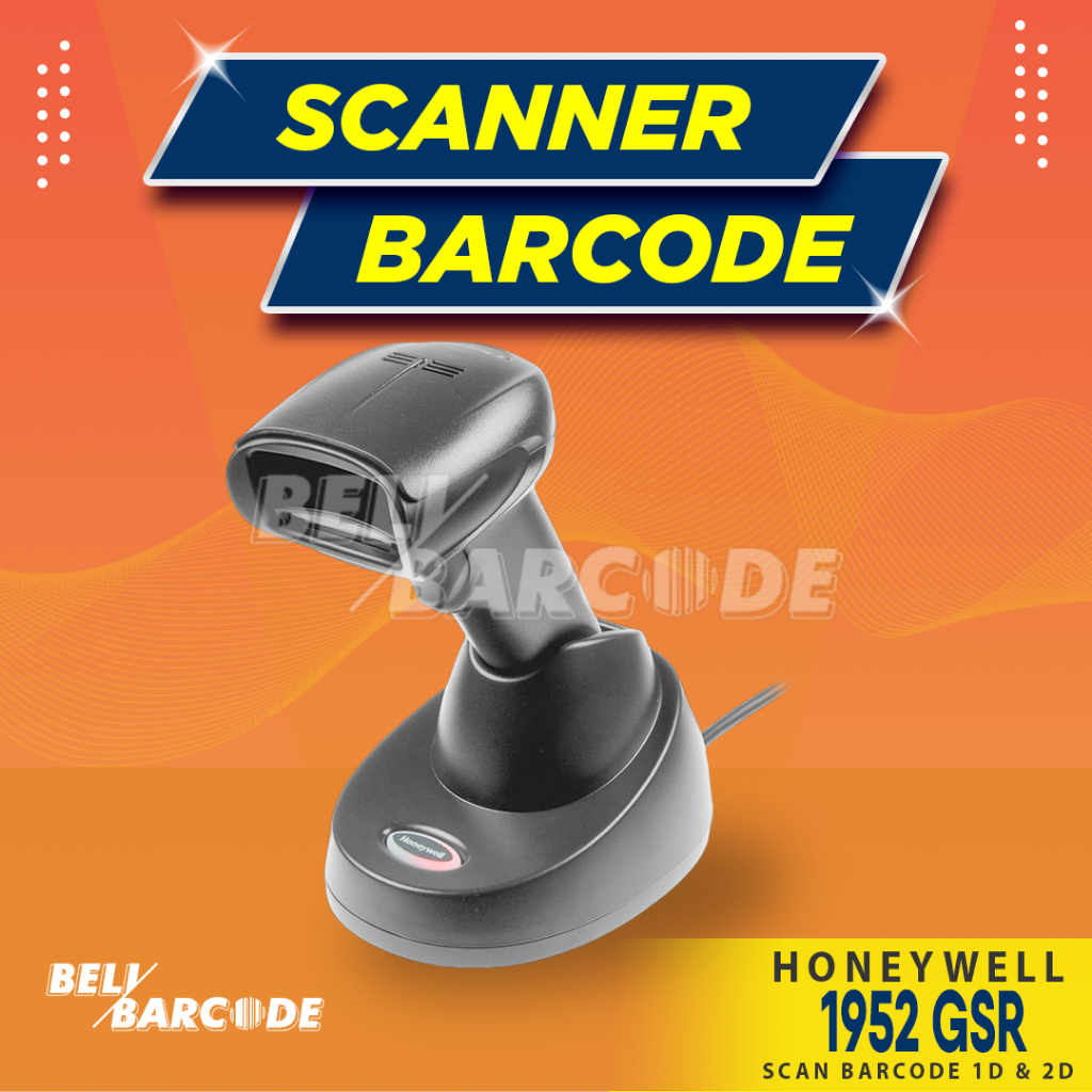 Jual Honeywell Barcode Scanner Xenon 1952 GSR Scan 2D Wireless 1952GSR