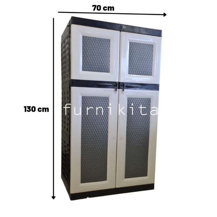 Jual JUMBO LEMARI PAKAIAN TABITHA GANTUNG CORTEZ LC 2 GT