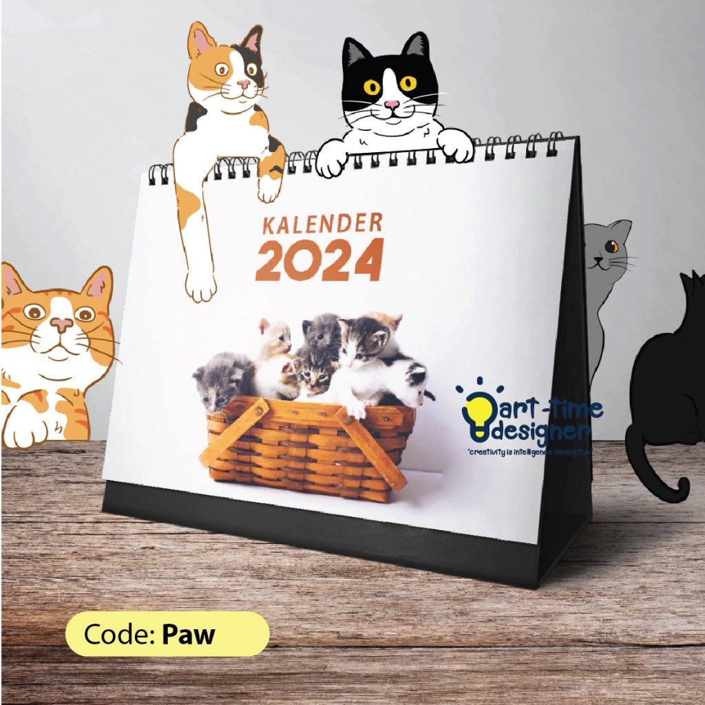 Jual Kalender Meja 2024 Tema Kucing Lucu Shopee Indonesia   Id 11134207 7r98v Lnrt8o7b1jyub8