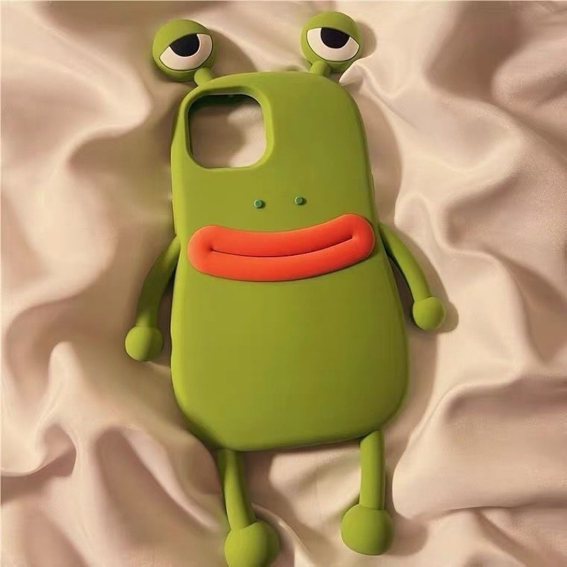 Jual FUNNY CARTOON FROG CASE FOR IPHONE | Shopee Indonesia