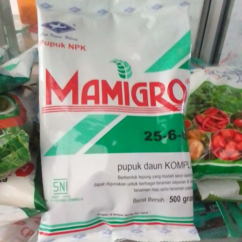 Jual Pupuk Daun Mamigro 500 G | Shopee Indonesia