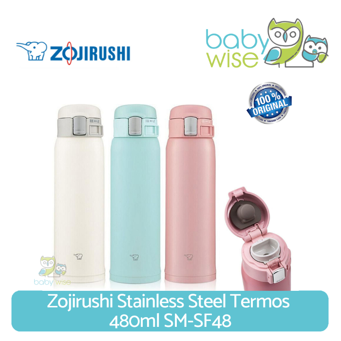 Zojirushi SV-GR35-XA water bottle Stainless Thermos Tumbler 0.35L Silver  JAPAN