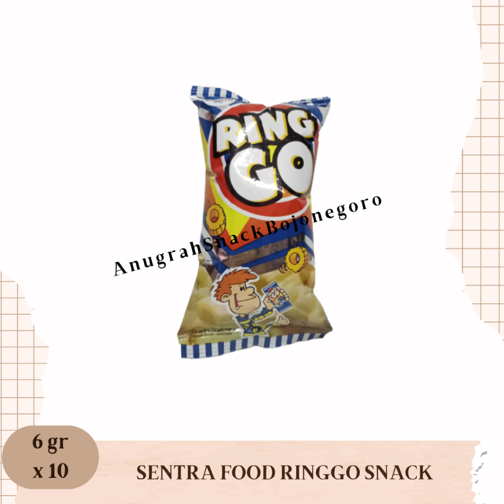 Jual Sentra Food Ringgo Snack Renceng 6gr x 10 | Shopee Indonesia