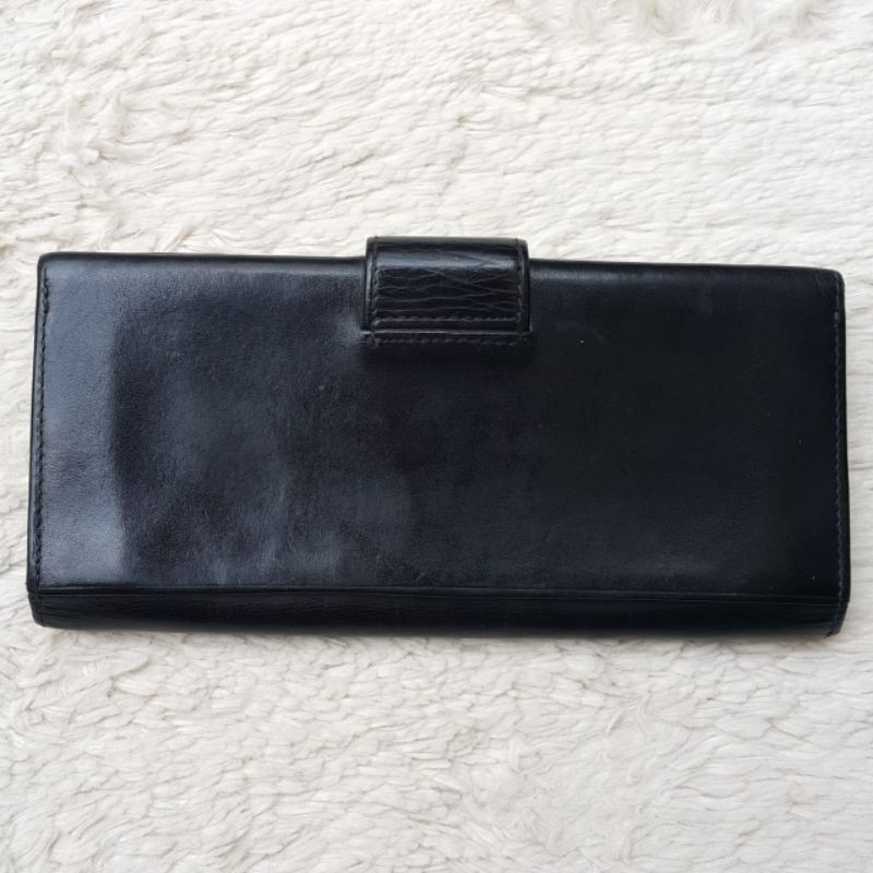 Jual Dompet Wanita Carlo Rino Hitam Kulit Asli | Shopee Indonesia