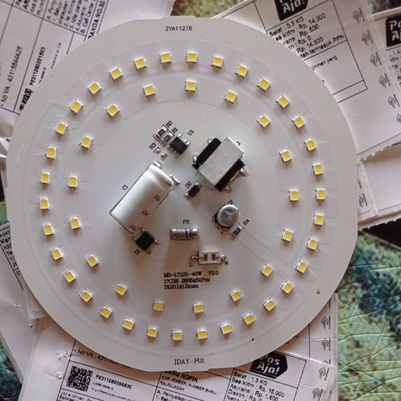 Jual pcb led ac 40 watt 9 v 121.1 mm | Shopee Indonesia