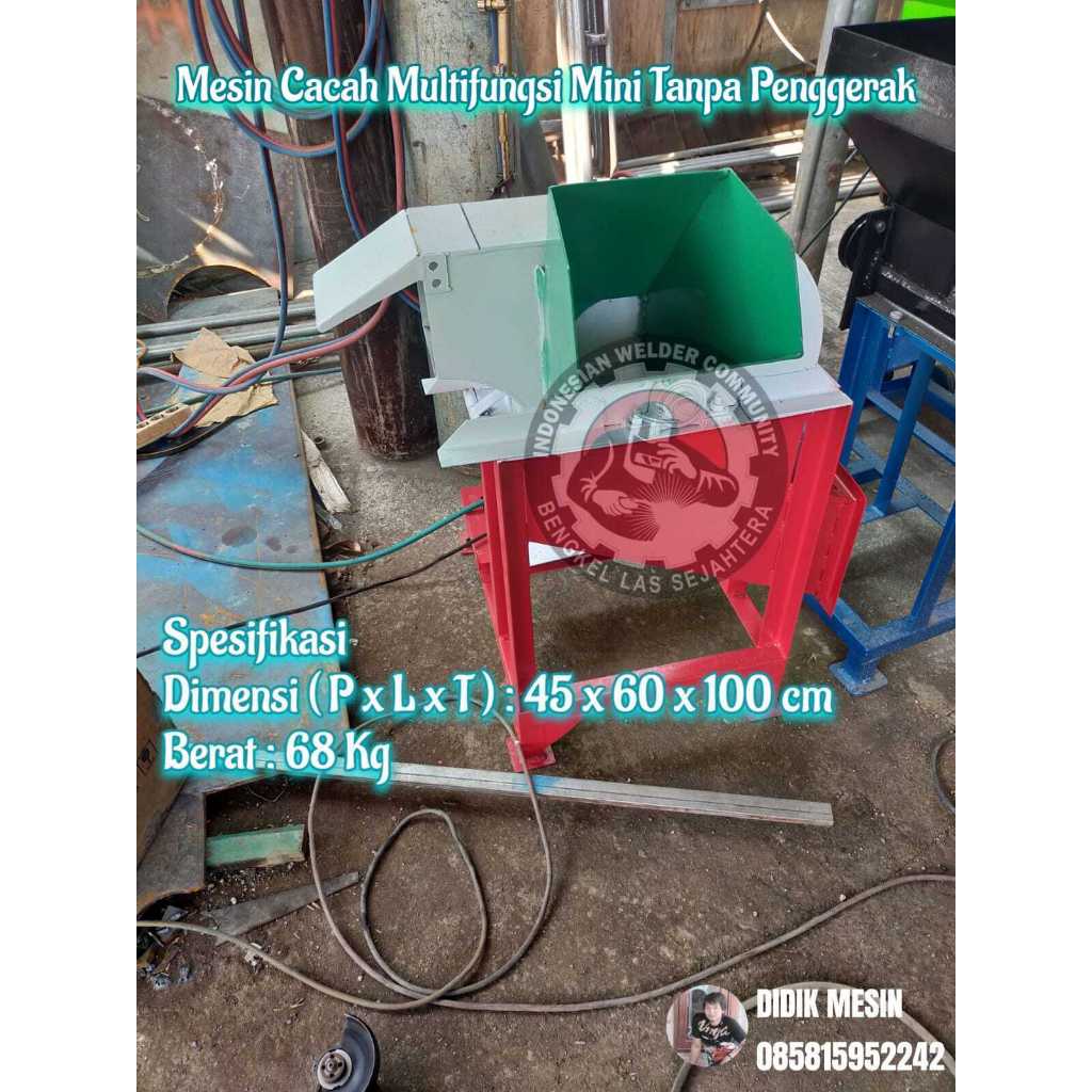 Jual Mesin Cacah Multifungsi Mini Tanpa Penggerak | Shopee Indonesia