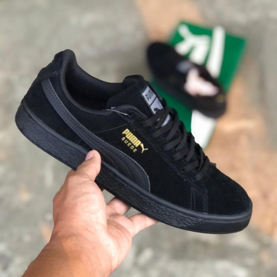 Puma best sale suede hitam