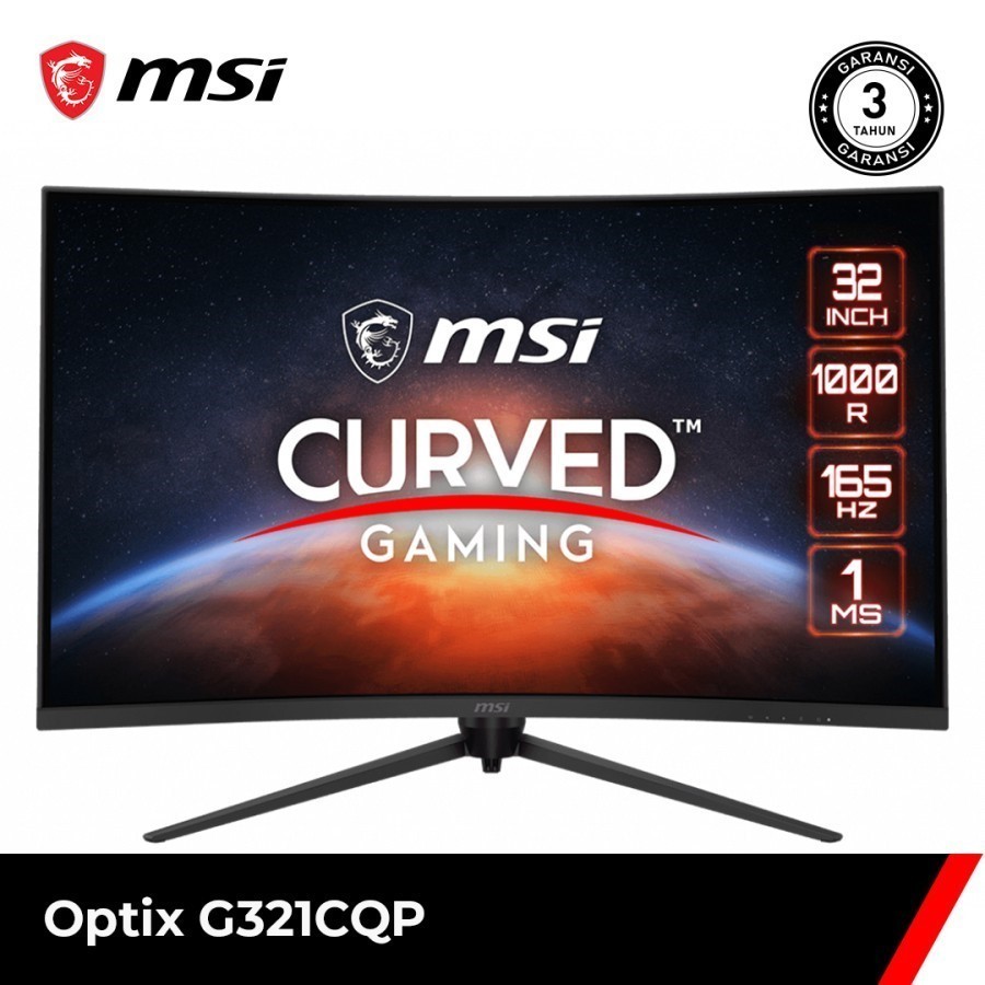 Jual Msi Optix G Cqp Wqhd Va Hz Ms Curved Gaming Monitor Shopee Indonesia