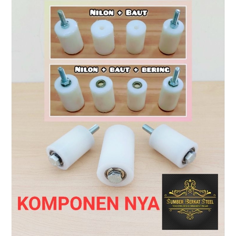 Jual LAKER NILON/REL ATAS/GANTUNG UNTUK PAGAR DARI NILON | Shopee Indonesia