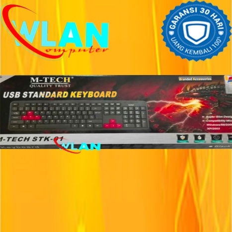 Jual keyboard usb m tech standar stk01 | Shopee Indonesia