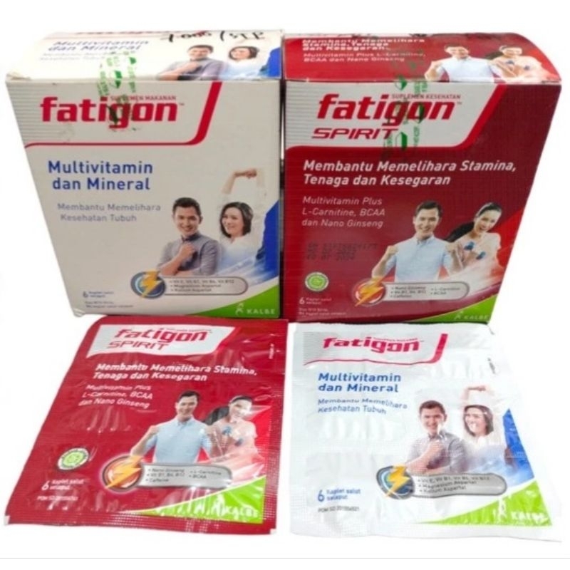 Jual Fatigon putih Fatigon spirit multivitamin dan mineral memelihara
