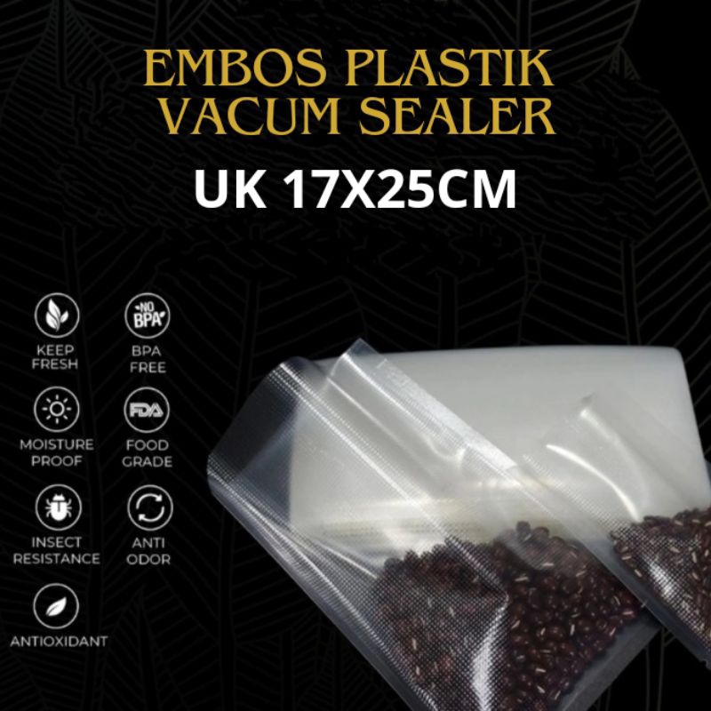 Jual Plastik Vacum Sealer Embos Vacum Sealer Uk X Cm Vacum Bag