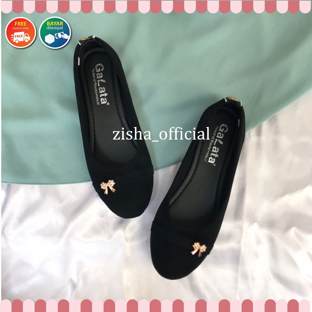 Jual Blackpanda Flat Shoes / Sepatu Black Panda / Sepatu Wanita ...
