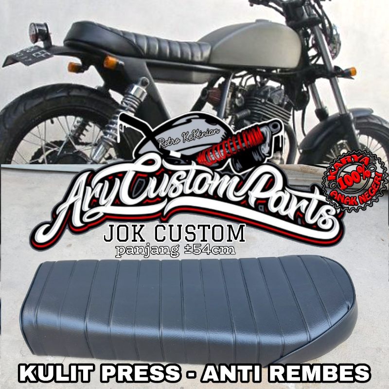 Jual Jok custom japstyle bober scrambler bober cb gl pro megapro tiger ...