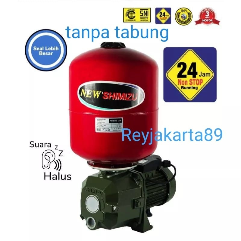 Jual Jet Pump Shimizu Pc Bit Pompa Air Sumur Dalam Watt Tanpa