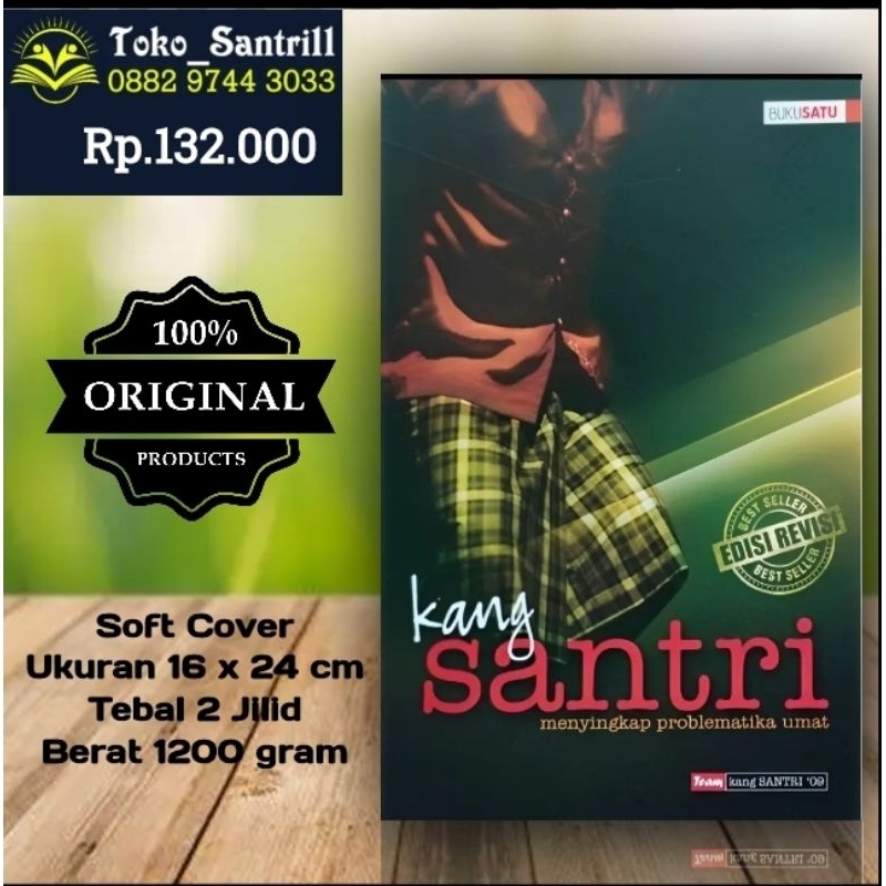 Jual Buku Tentang Menyikapi Problematika Umat ~ Kang Santri 2 Jilid