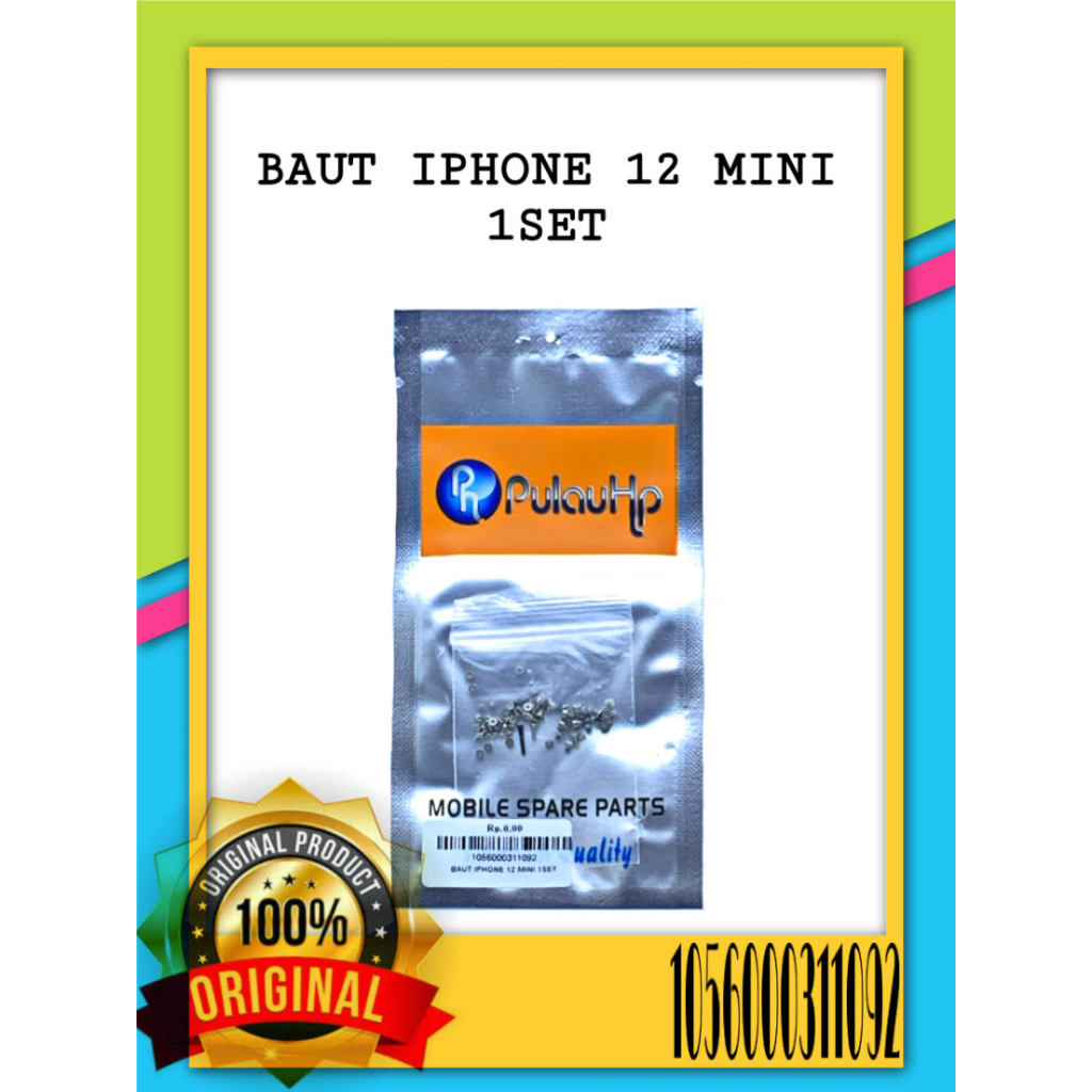 Jual baut ip 12 mini 1set shopee indonesia