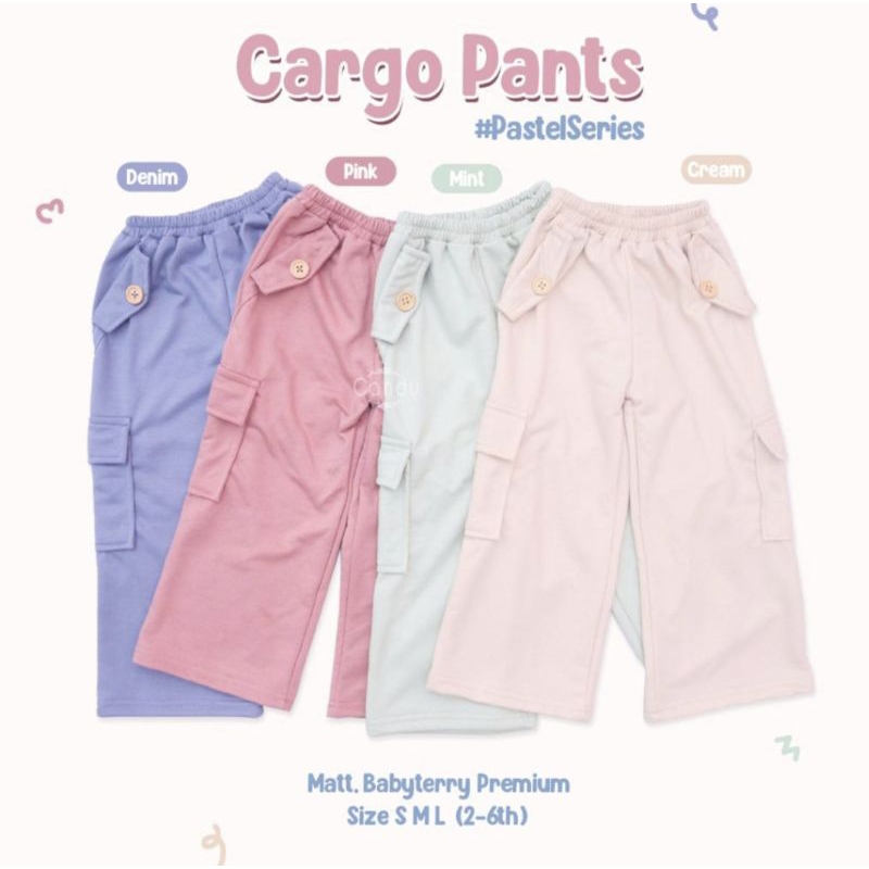 Jual pastel series cargo pants perempuan Shopee Indonesia