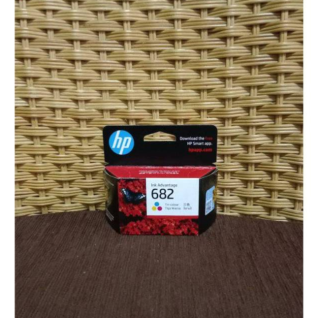 Jual Hp 682 Tricolor Ink Tinta Catridge Original ( 3ym76aa ) | Shopee ...
